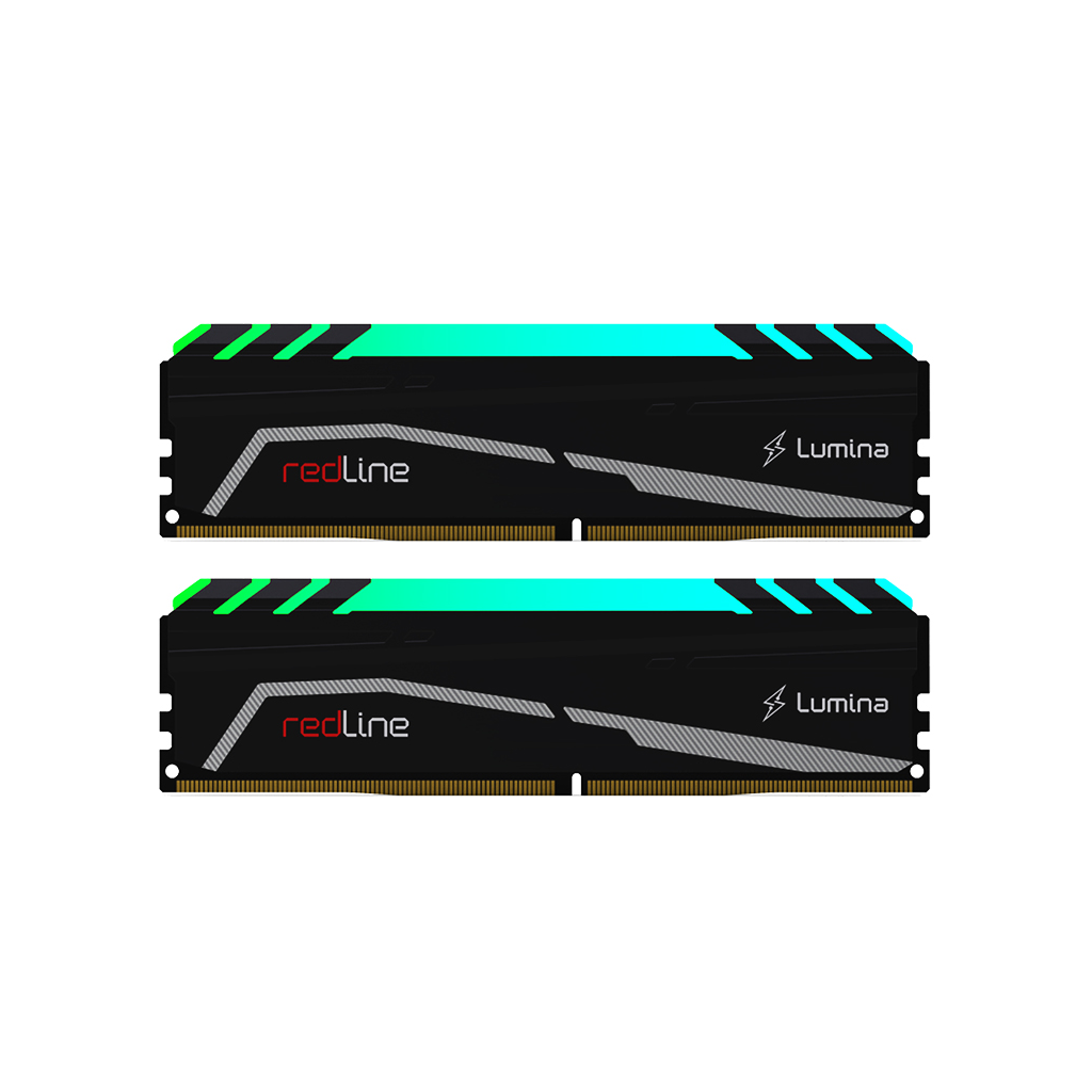 Mushkın Redline Lumina MLA4C360JNNM8GX2 2x8Gb Kit 3600Mhz DDR4 CL18 Rgb Desktop Gaming Ram (soğutuculu)