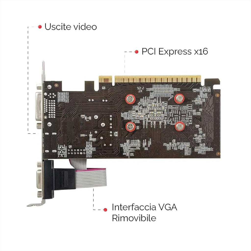 Peladn Nvidia Gt 730 4Gb GDDR3 64Bit 1xD-Sub 1xDVI 1xHDMI Ekran Kartı