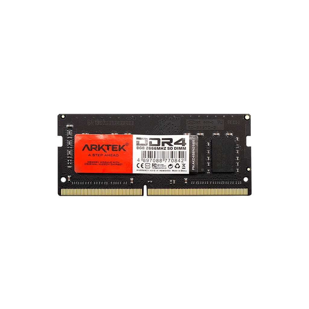 Arktek AKD4S8N2666 8GB DDR4 2666Mhz 1,2V CL19 Notebook Sodımm Ram