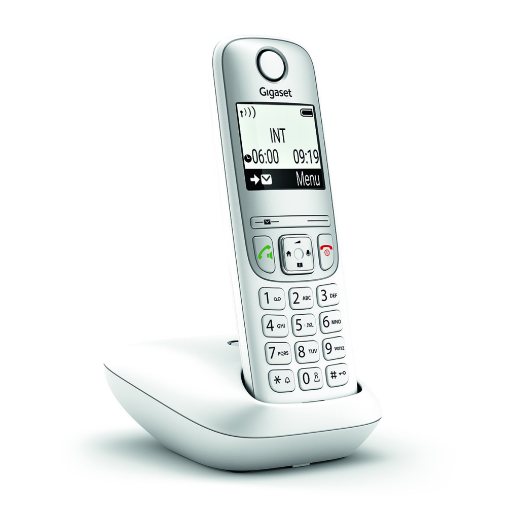 Gigaset A690 Dect Telefon Beyaz 14 Saat Konuşma 180 Saat Bekleme 100 Kişilik Rehber