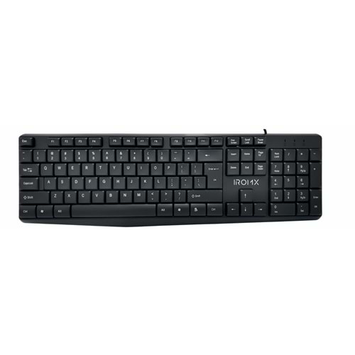Iromx SK10X Tr Kablolu Standart Siyah Q Klavye