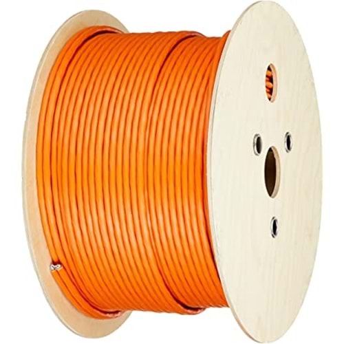 Erka CAT6A-U/FTP 4X2X23AWG(HF) Turuncu Makara 500 METRE(1L61-H530-AF1Y)