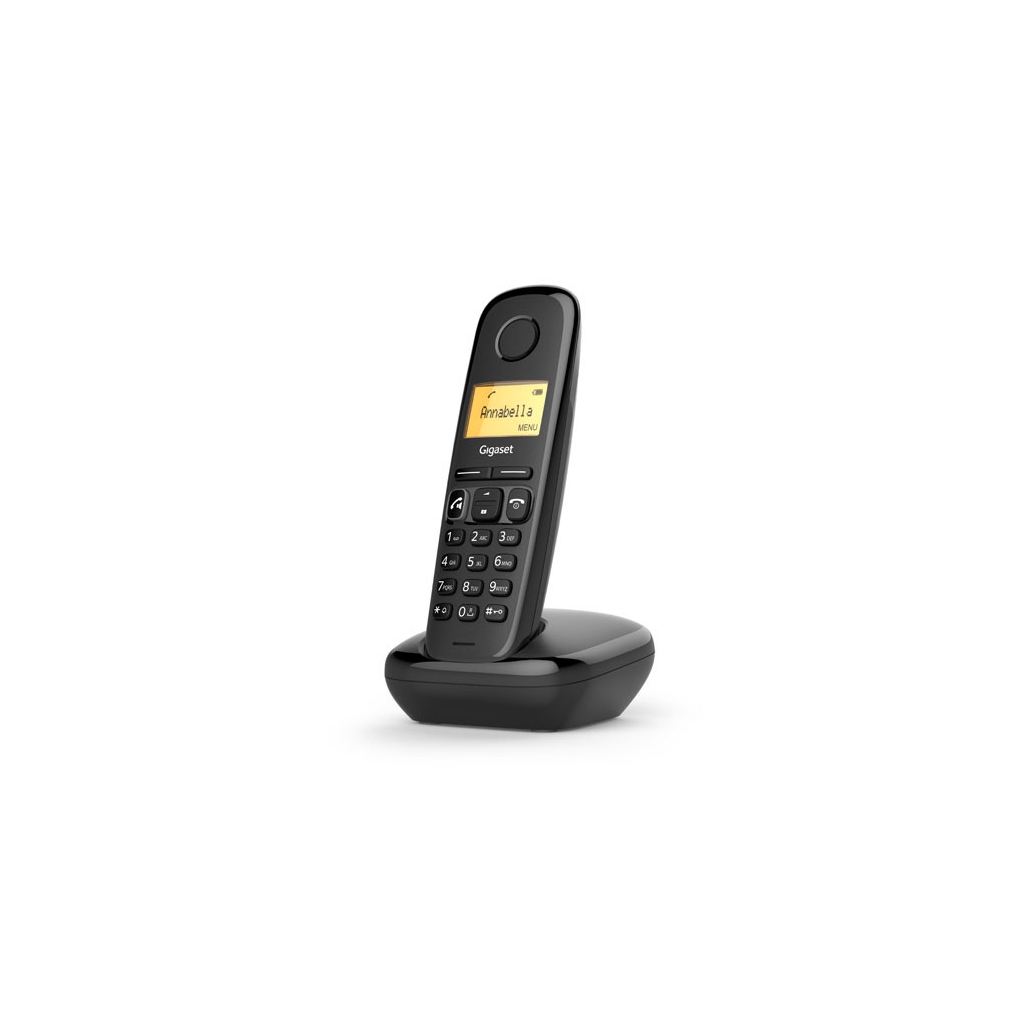 Gigaset A270 Dect Telefon Siyah 18 Saat Konuşma 200 Saat Bekleme 80 Kişilik Rehber