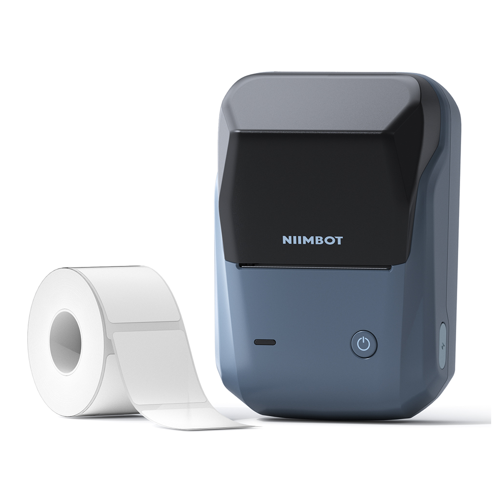 Nıımbot B1 Taşınabilir Mürekkepsiz Termal Etiket Yazıcı (bluetooth Usb) Uzay Mavisi