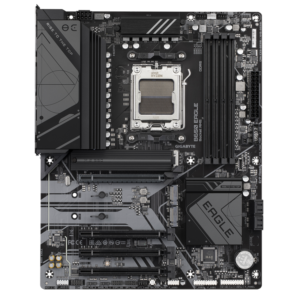 Gigabyte B650 Eagle Rev.1.0 4xDDR5 3xM.2 Dp Hdmı Type-C AM5 Soket Gamıng Anakart