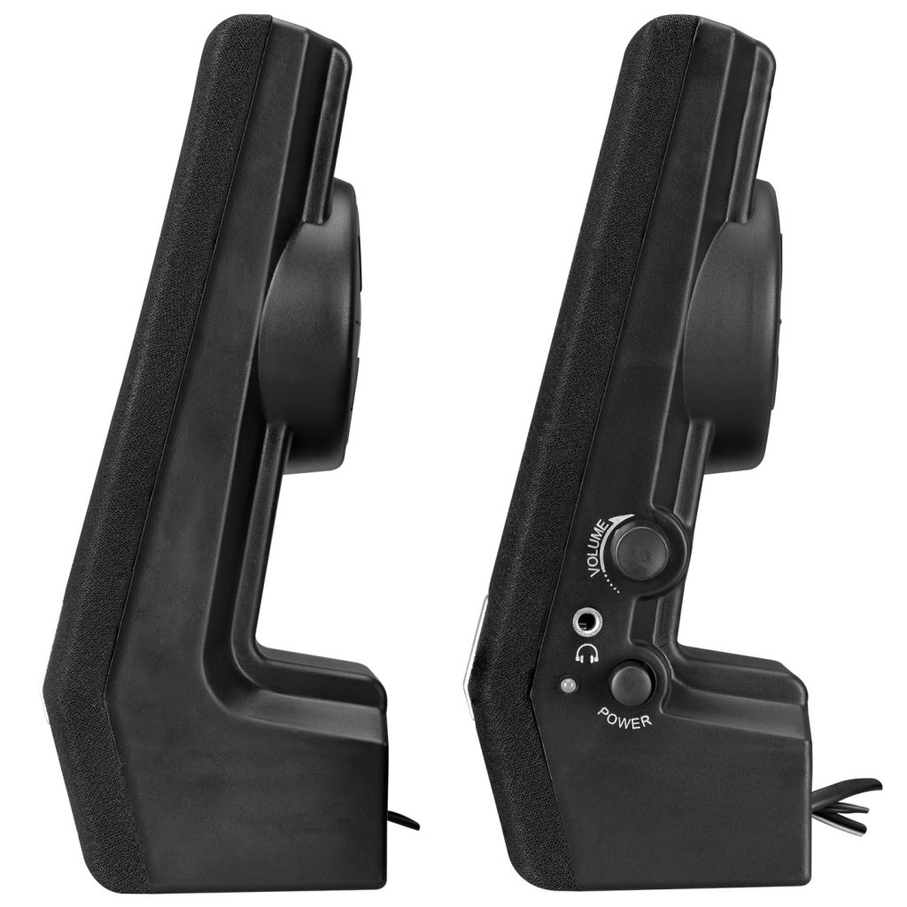 Snopy SN-611 6W 1+1 Masaüstü Speaker Ac 220V (siyah)