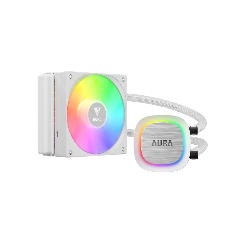 Gamdias Aura GL120 V2 Wh White Edition 120mm Rgb 1 Fanlı Cpu Sıvı Soğutma