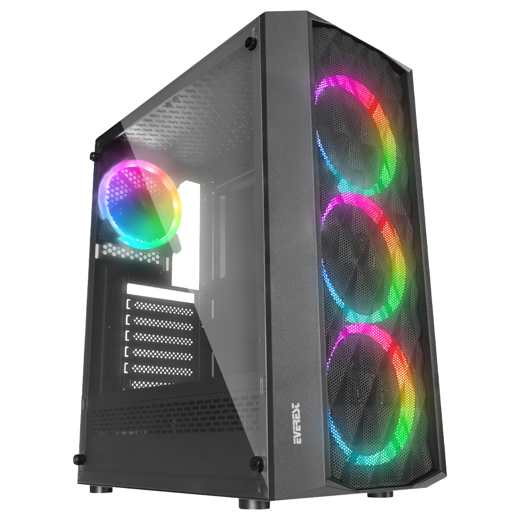 PANTHERA-01U Amd Ryzen 5 5600 16Gb DDR4 Ram 500Tb Nvme Ssd 4Gb GDDR5 RX550 Ekran Kartı 600W Kasa Oem Paket