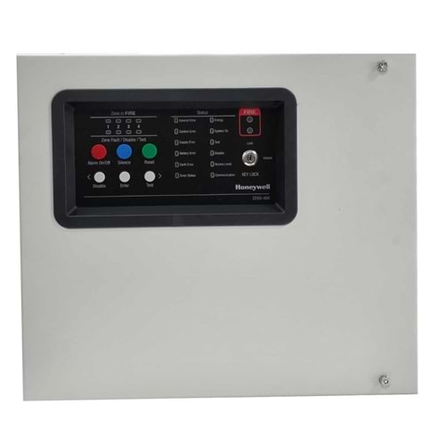 Honeywell CFAS-404 Konvansiyonel Yangın Paneli 4 Bölge(metal Kasa)