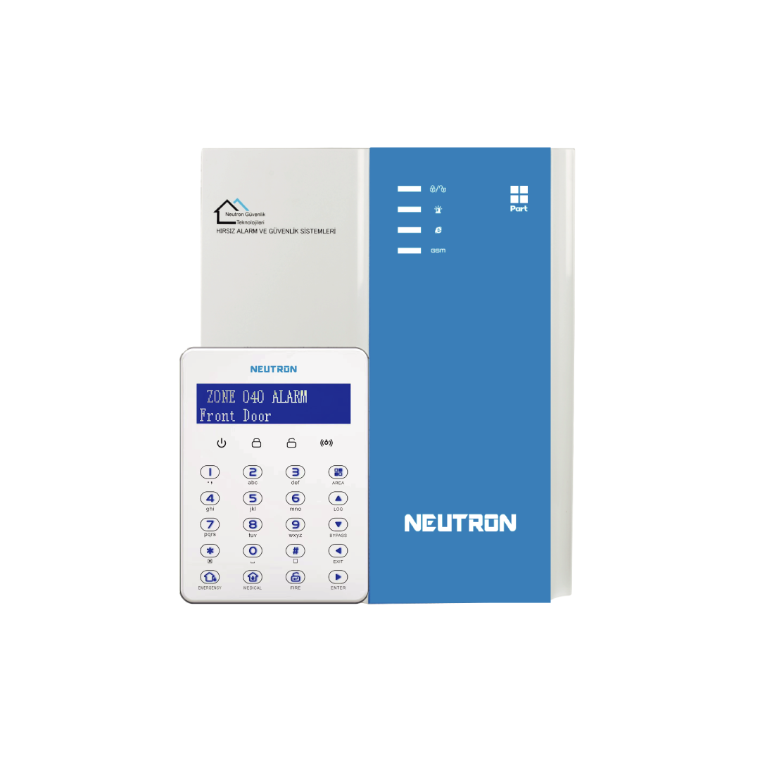 Neutron NTA-GNA8545 Gsm Ve Network Modüllü Alarm Seti