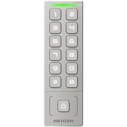 Hikvision DS-K1T809MWX Şifre + Kart Okuma Termınalı