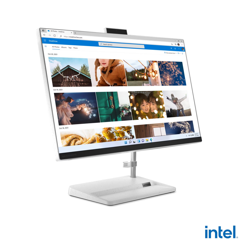 Lenovo F0GH01JCTR Ideacentre Aıo 3 24IAP7 i5-12450H 23,8" Fhd Ekran 16Gb DDR4 Ram 512Gb Ssd Paylaşımlı Ekran Kartı Free Dos All In One Pc (beyaz)