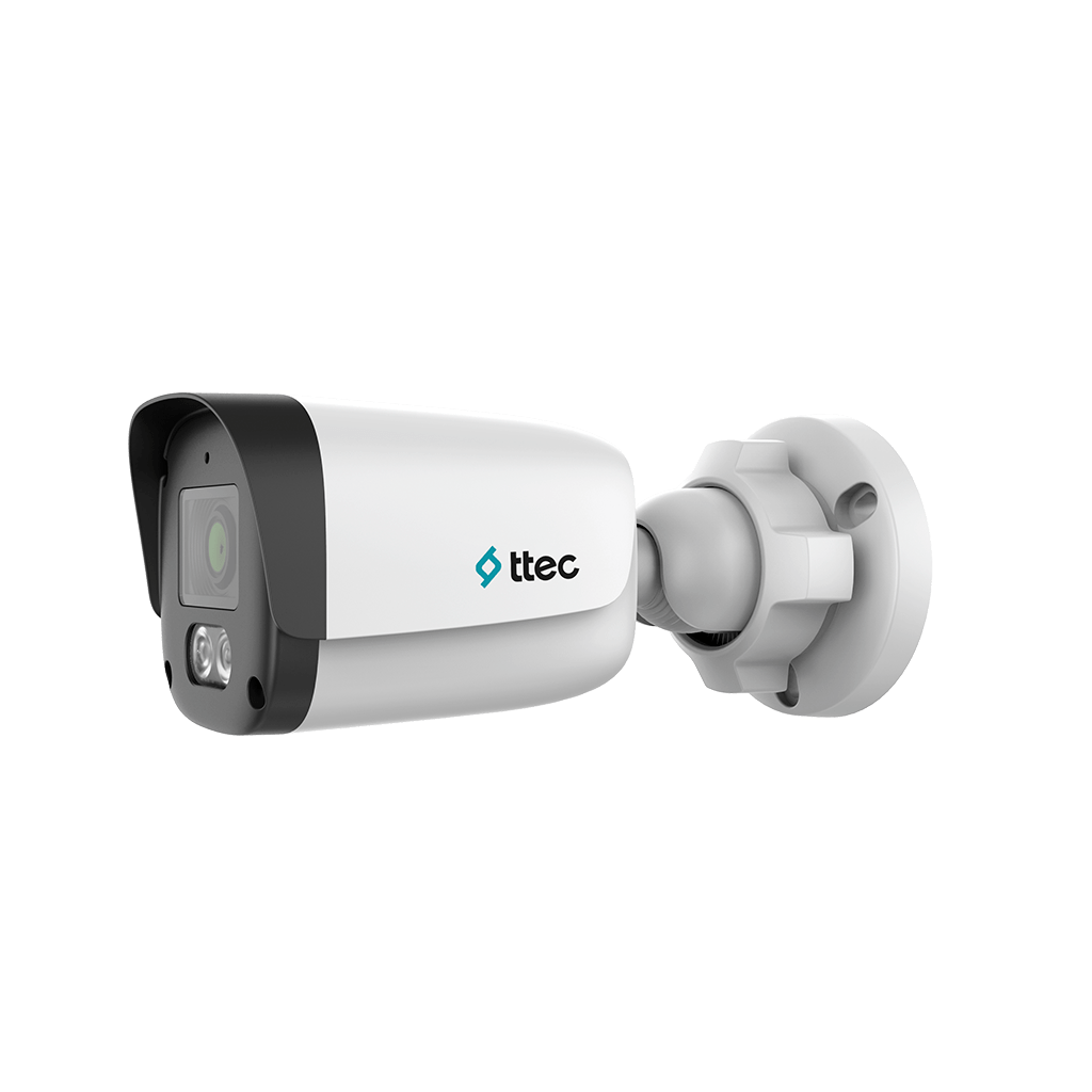 Ttec IPBP-2330M-M/SL 2 Mp Dahili Sesli Gece Renkli 2.8 Mm Lensli Ip Bullet Kamera Sd Kart Destekli H.265+ 30 Mt Gece Görüş