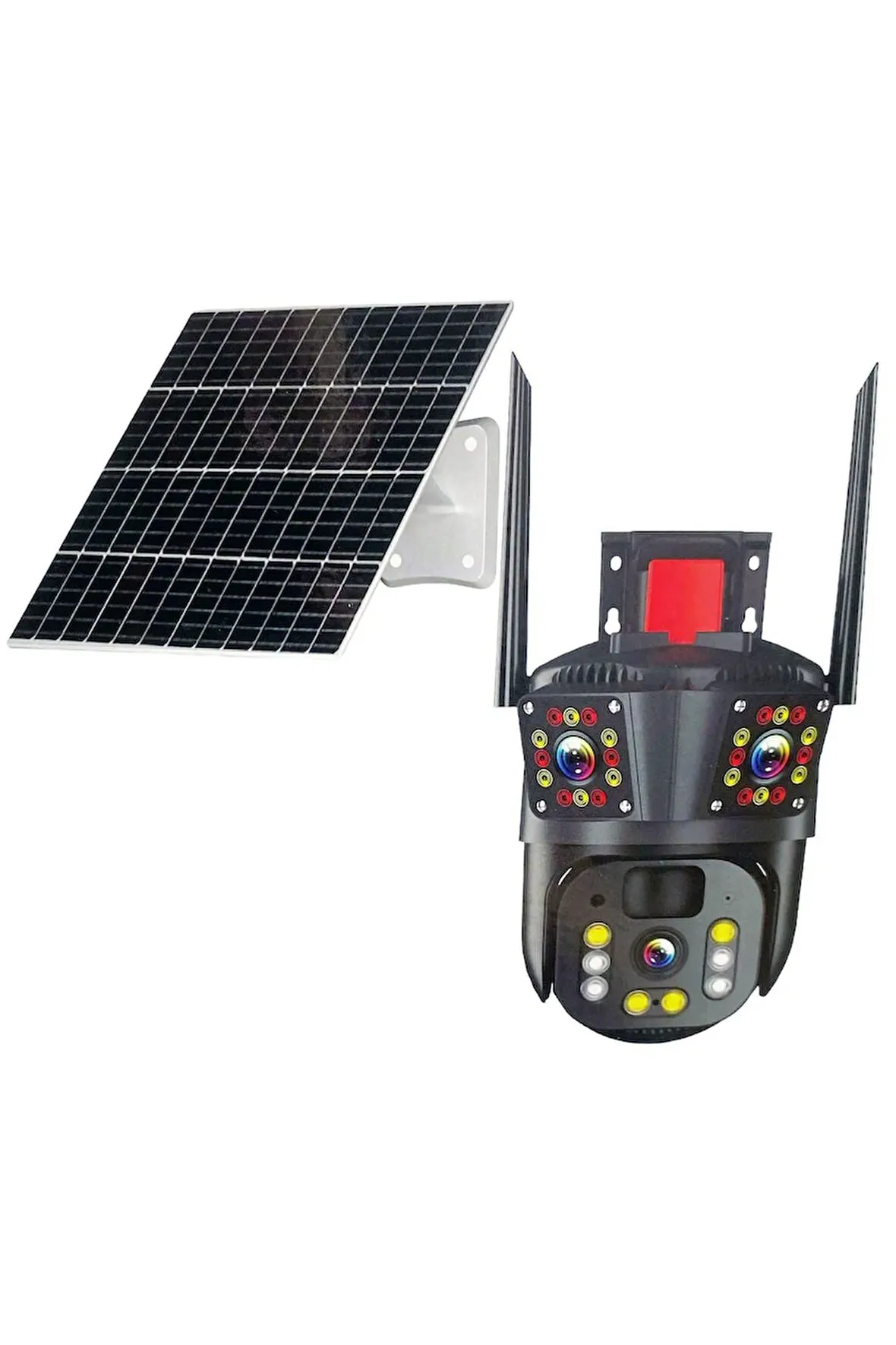 Apronix APX-WSP348 2+3MP Dual Lens Full Hd 4G Solar Sim Kart Ip Kamera