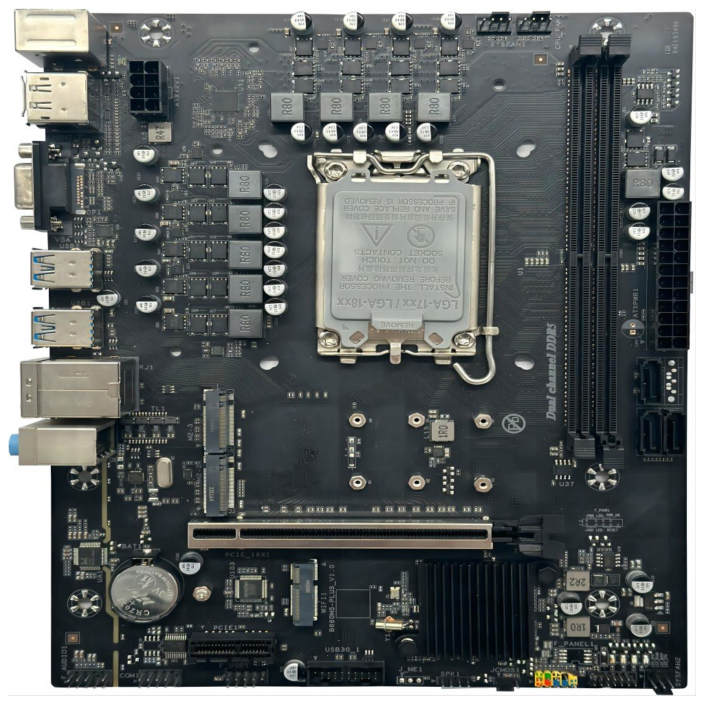 Arktek Alpha Force AK-B760M Eg 2xDDR5 2x M.2 D-SUB Hdmı Dp 12-13.14.Nesil LGA1700 Soket Anakart