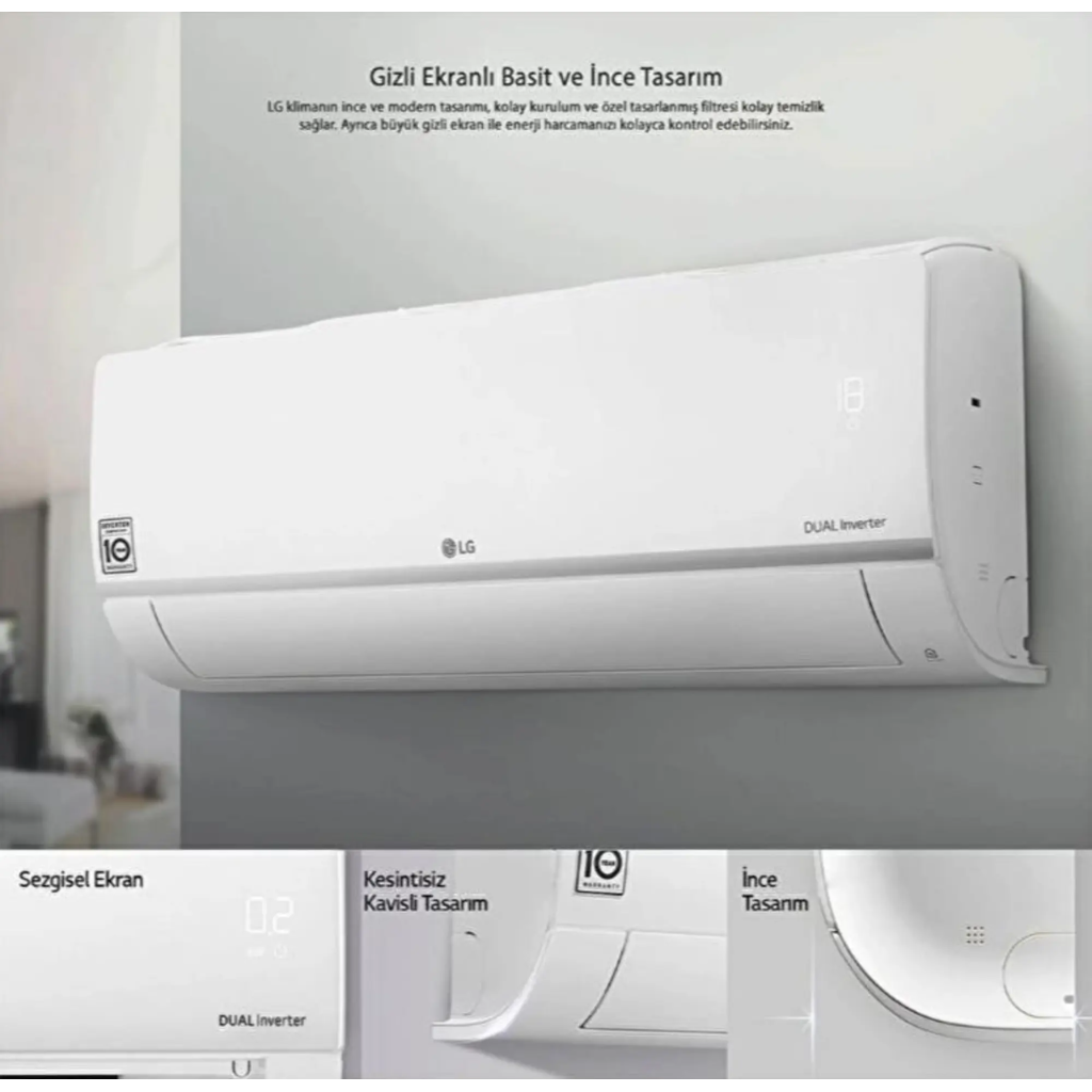 Lg PC12SQ S3NM12JA2FA 12000 Btu Klıma