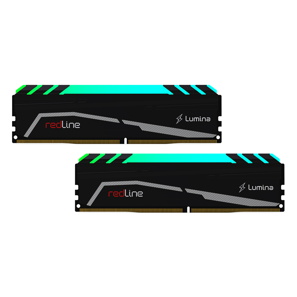 Mushkın Redline Lumina MLA4C320GJJM8GX2 2x8Gb Kit 3200Mhz DDR4 CL16 Rgb Desktop Gaming Ram (soğutuculu)