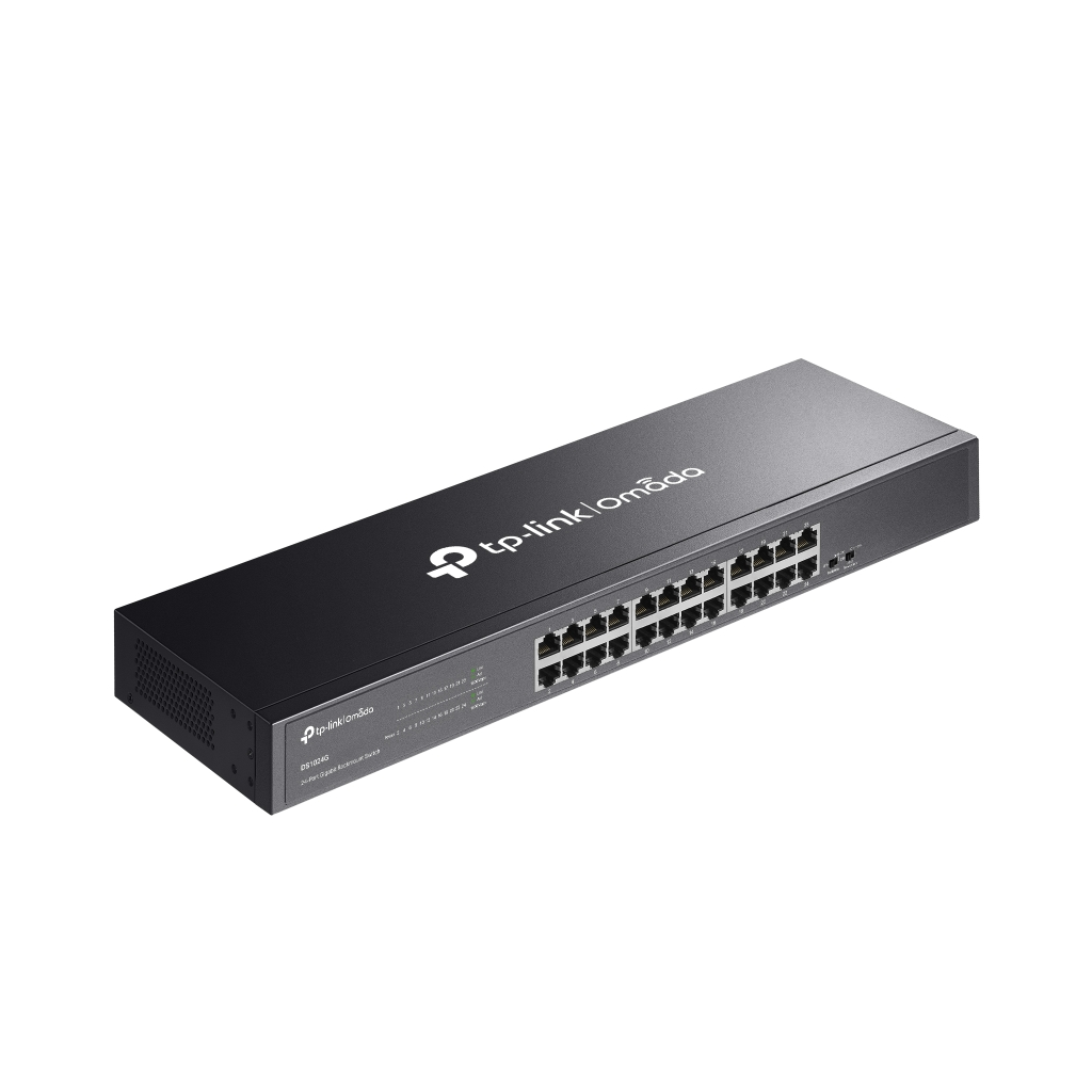 Omada DS1024G 24 Port Gigabit Yönetilemez Rackmount Metal Kasa Switch