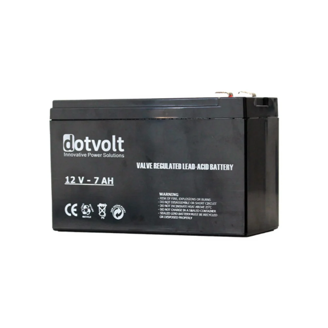 Dotvolt 12V 7AH Kuru Tip Ups Aküsü
