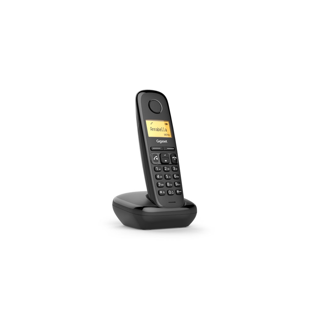 Gigaset A270 Dect Telefon Siyah 18 Saat Konuşma 200 Saat Bekleme 80 Kişilik Rehber