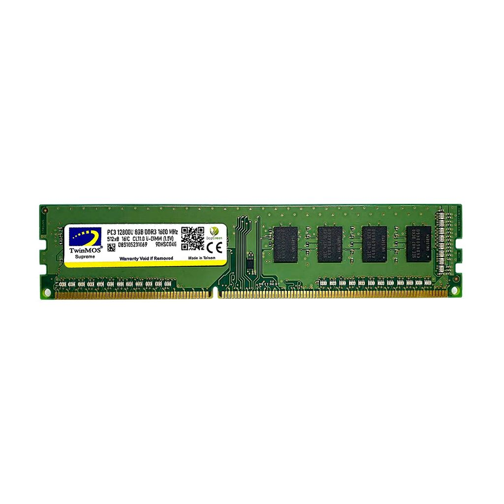 Twinmos MDD38GB1600D 8GB DDR3 1600MHz 1.5V Desktop Ram