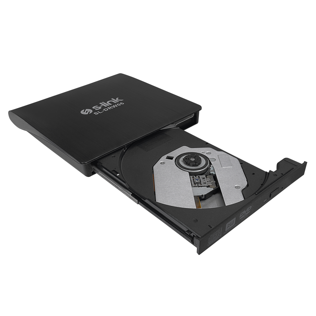 S-Link SL-DRW06 Usb 3.0 External Siyah Slim CD-R/DVD-R/RW Optik Okuyucu/Yazıcı.