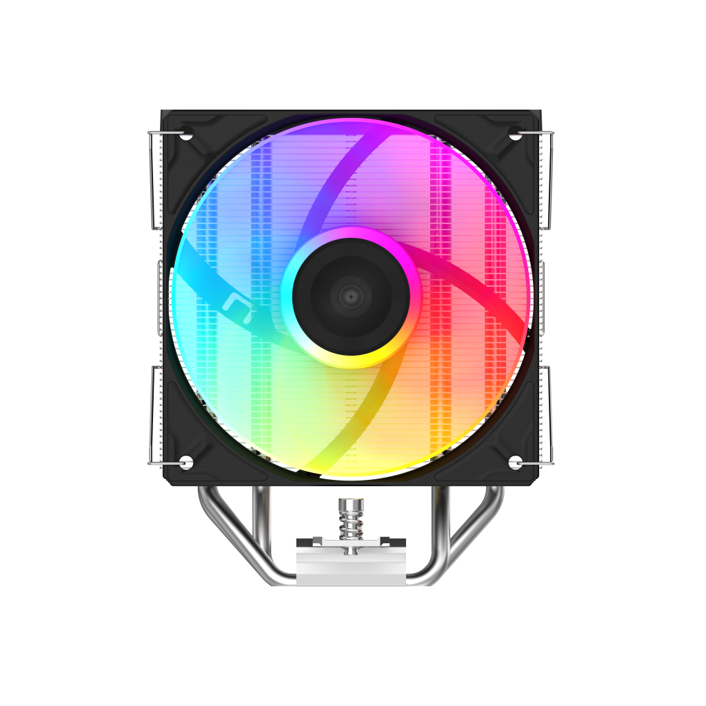 Sama A40L Black 1x120mm Argb Fan Kule Tipi Hava Soğutma 4 Adet Gelişmiş Kompozit Isı Borusu Cpu Fan (amd Ve Intel Tüm İşlemciler İle Uyumlu)