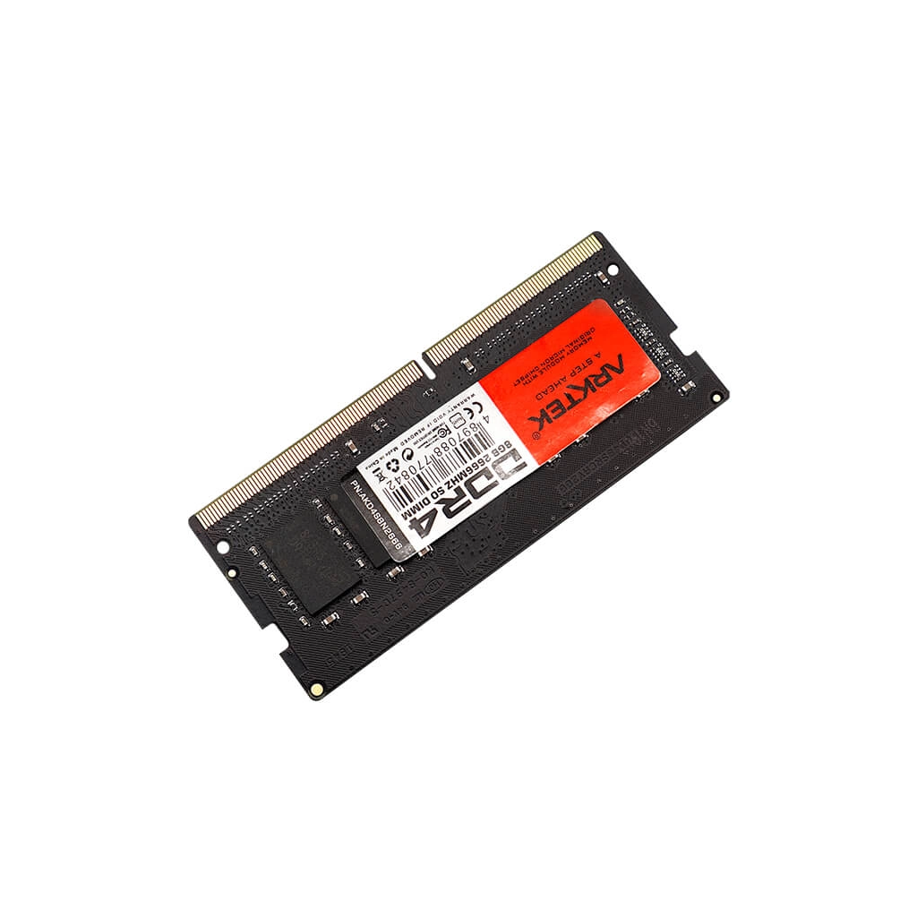 Arktek AKD4S8N2666 8GB DDR4 2666Mhz 1,2V CL19 Notebook Sodımm Ram