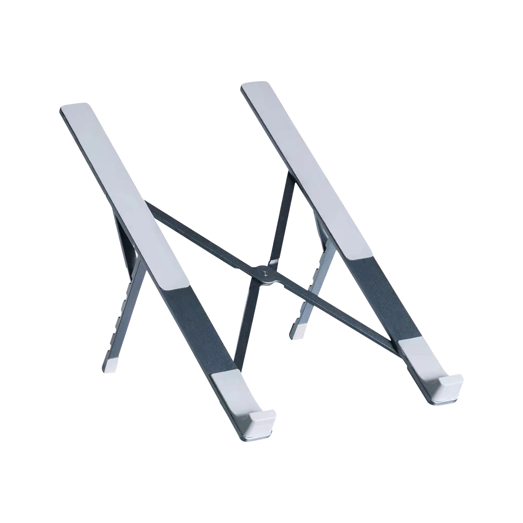 Frısby FNC-5135ST 10"-17.3" Taşınabilir Katlanır Notebook Standı 5 Kademeli Ayarlanabilir Yükseklik Alüminyum (Gri-Mavi)