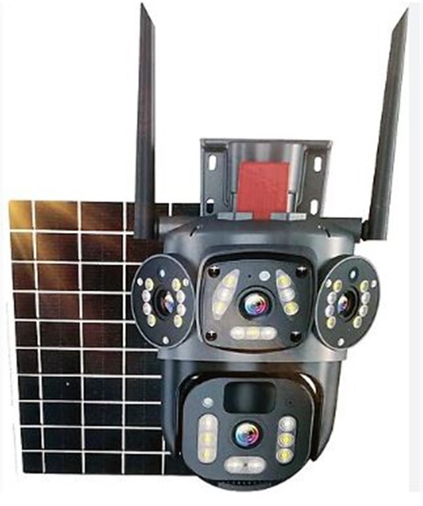 Apronix APX-WSP344 2+3MP Dual Lens Full Hd 4G Solar Sim Kart Ip Kamera