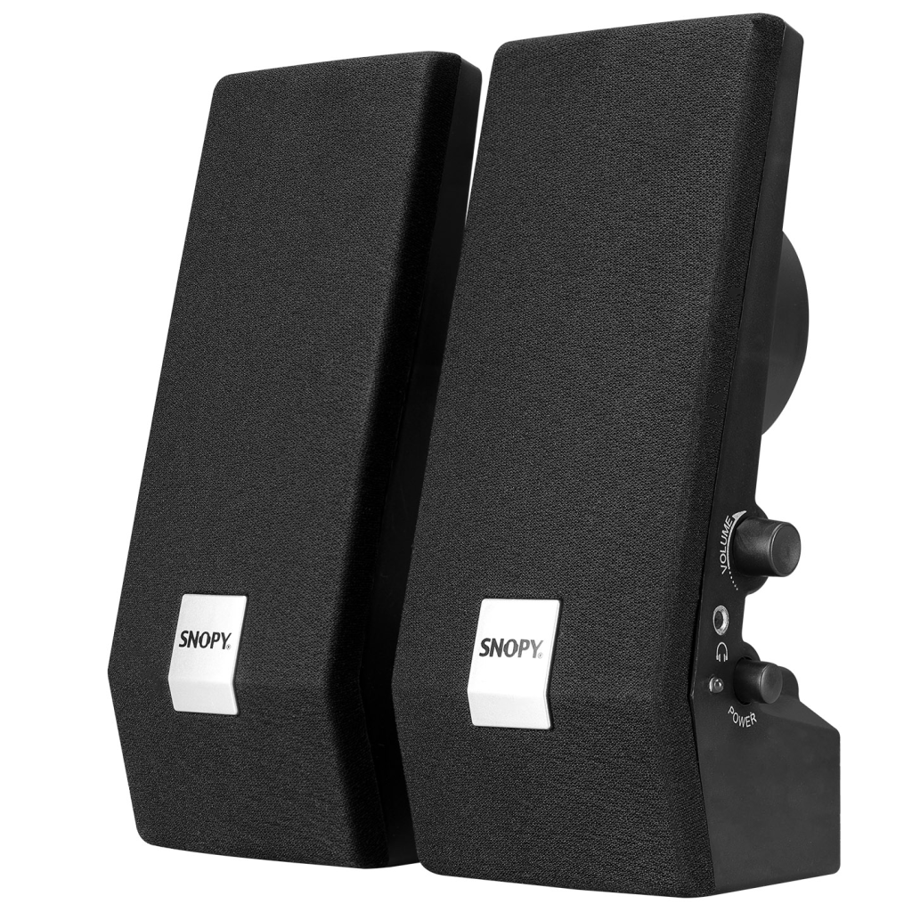 Snopy SN-611 6W 1+1 Masaüstü Speaker Ac 220V (siyah)
