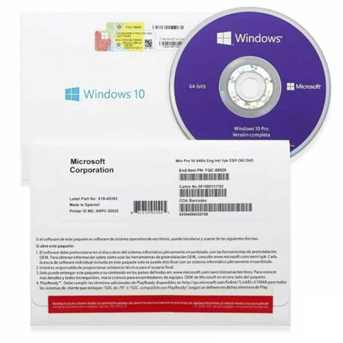 Ms Wın 10 Pro 64BİT Tr Dvd Oem FQC-08977U