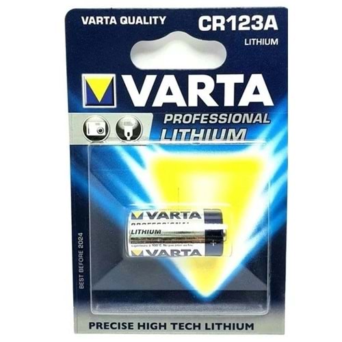 Varta 3VOLT Lityum Pil Tekli Paket - CR123A