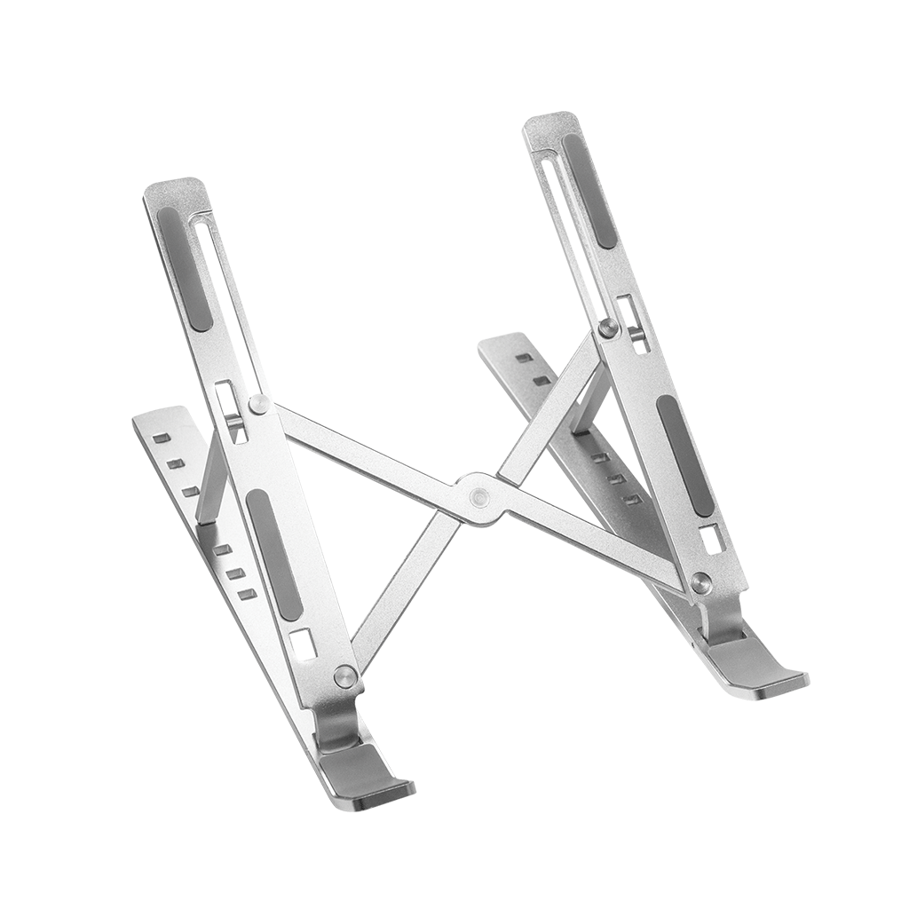 Frısby FNC-5150ST 10"-15.6" Taşınabilir Katlanır Notebook Standı 7 Kademeli Ayarlanabilir Yükseklik Alüminyum (gümüş)