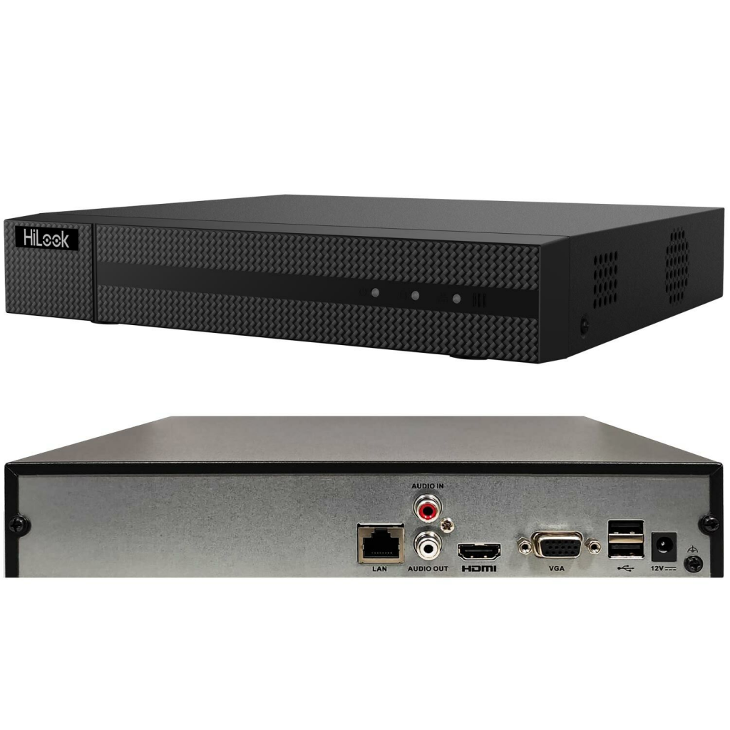 HiLook NVR-116MH-C 16Kanal 8Mpix H265+ 1 Hdd Desteği 1080P Kayıt 160Mbps Bant Genişliği 4K Motion Detection 2.0 Nvr