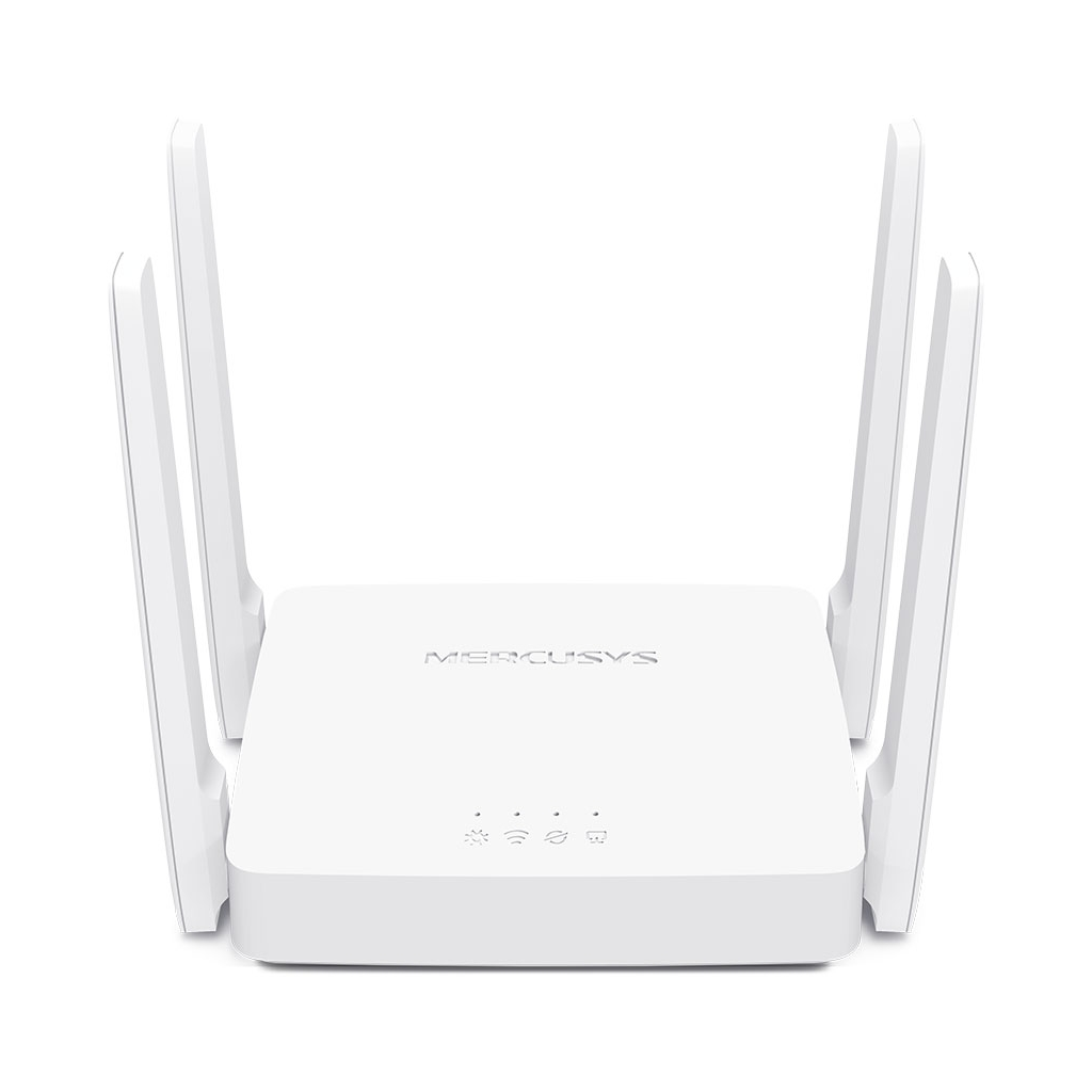 Mercusys AC10 AC1200 3Port 1200Mbps Dualband Masaüstü Megabit Router