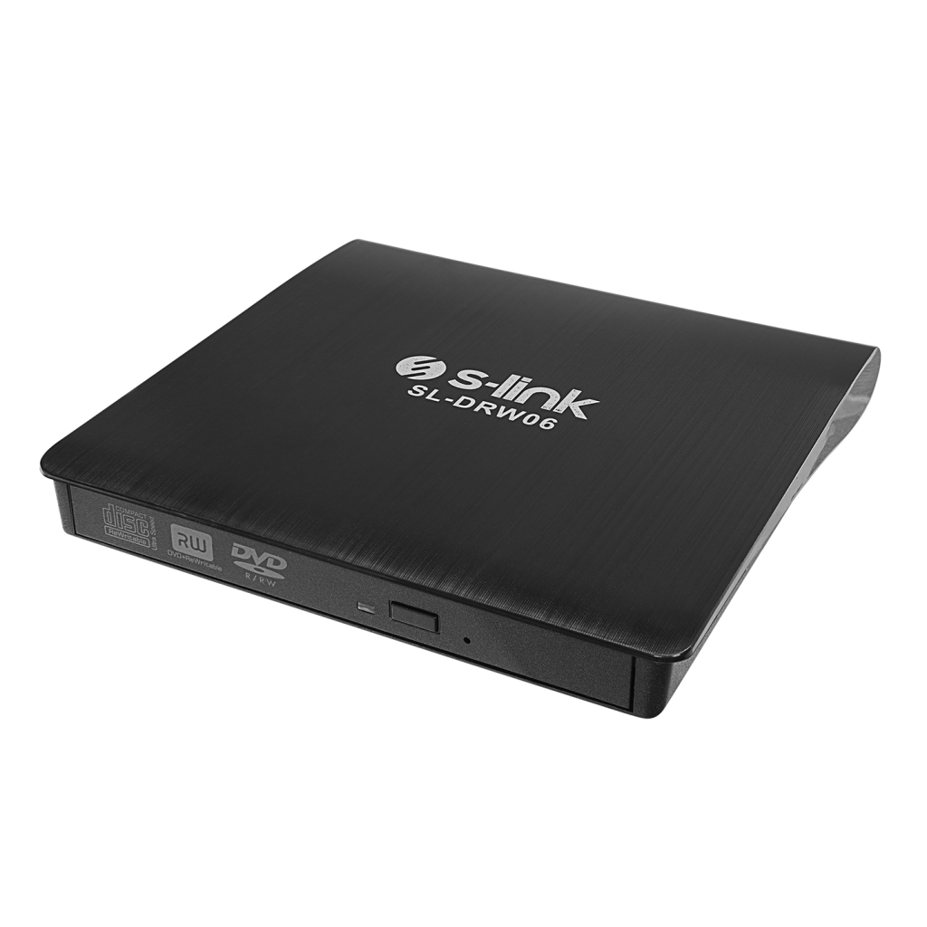 S-Link SL-DRW06 Usb 3.0 External Siyah Slim CD-R/DVD-R/RW Optik Okuyucu/Yazıcı.