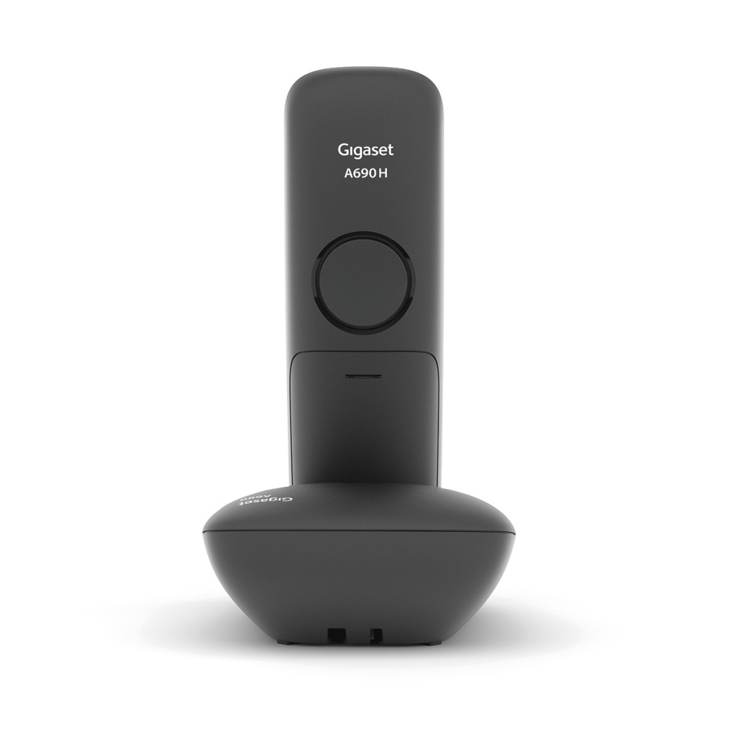 Gigaset A690 Dect Telefon Siyah 14 Saat Konuşma 180 Saat Bekleme 100 Kişilik Rehber