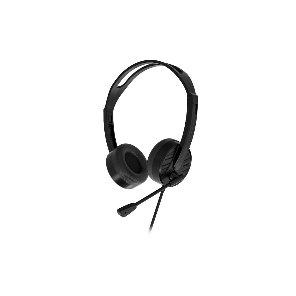 Lecoo HT106 3,5mm Jac Çağrı Merkezi Ofis Toplantı Konuşmacı Tipi Microfonlu Kulaklık