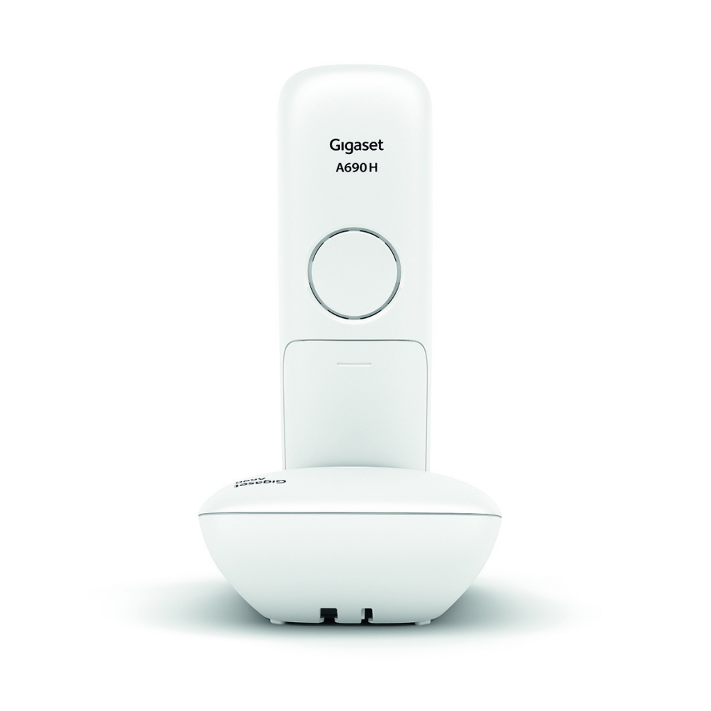 Gigaset A690 Dect Telefon Beyaz 14 Saat Konuşma 180 Saat Bekleme 100 Kişilik Rehber