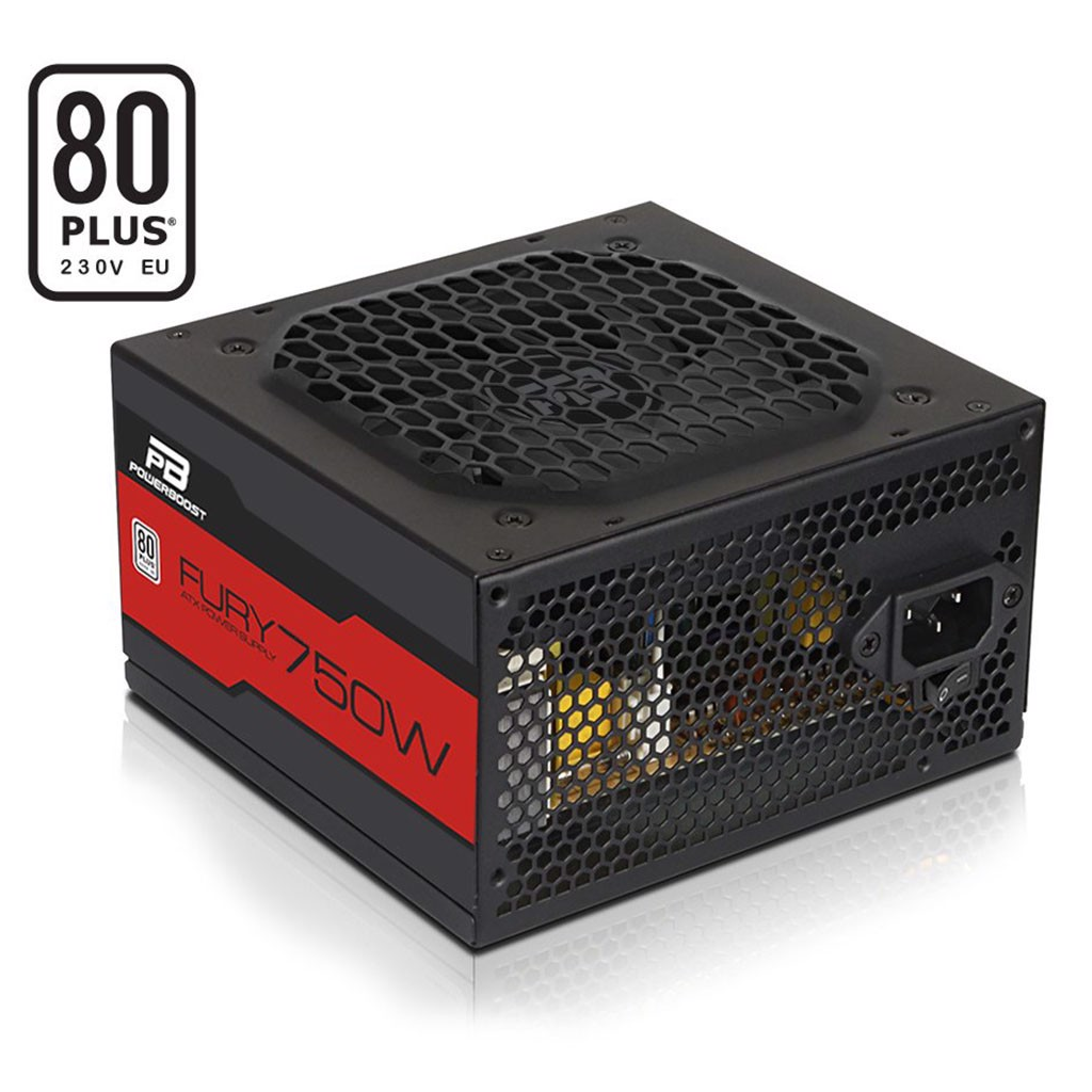 Powerboost BST-ATX750WEU Fury Actıve Pfc 750W 80+ Gamıng Power Supply (psu)