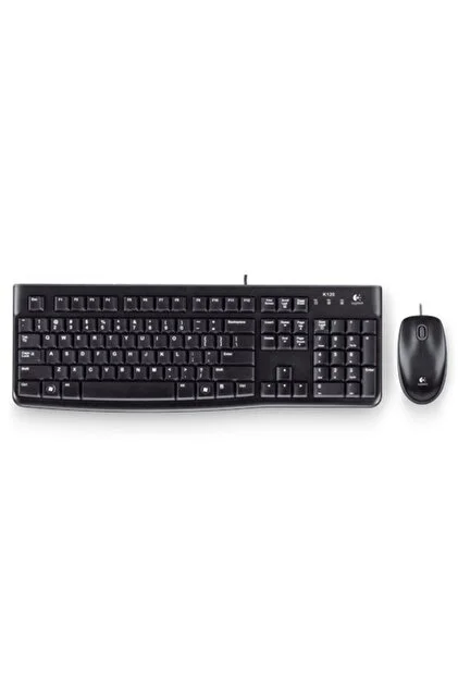 LOGITECH MK120 920-002560 USB Kablolu Türkçe Q Klavye Mouse Set