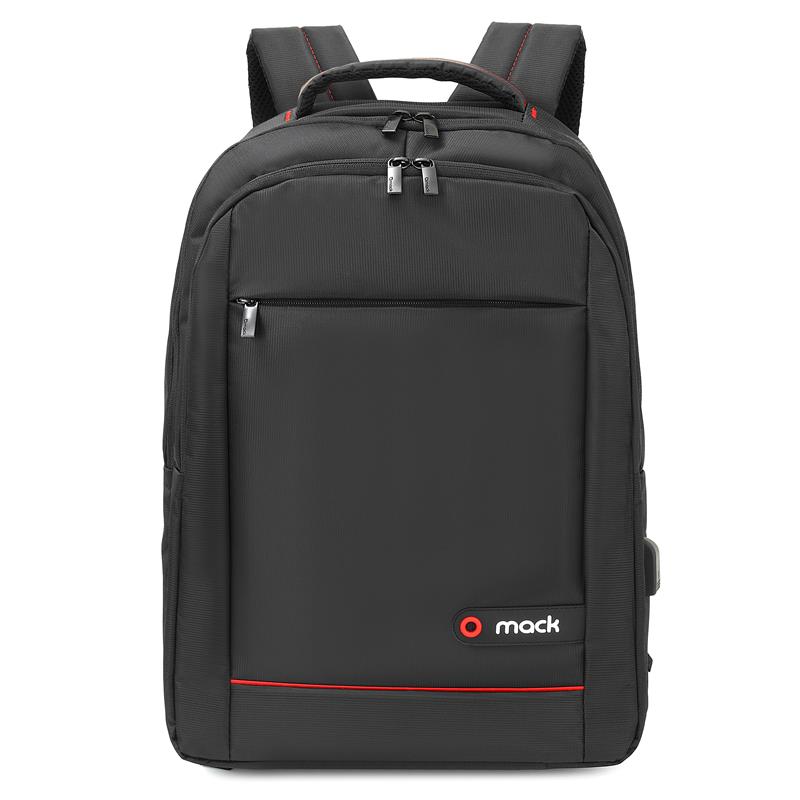 Mack MCC-007 17.3" Offıce Usb Girişli Notebook Sırt Çantası Siyah