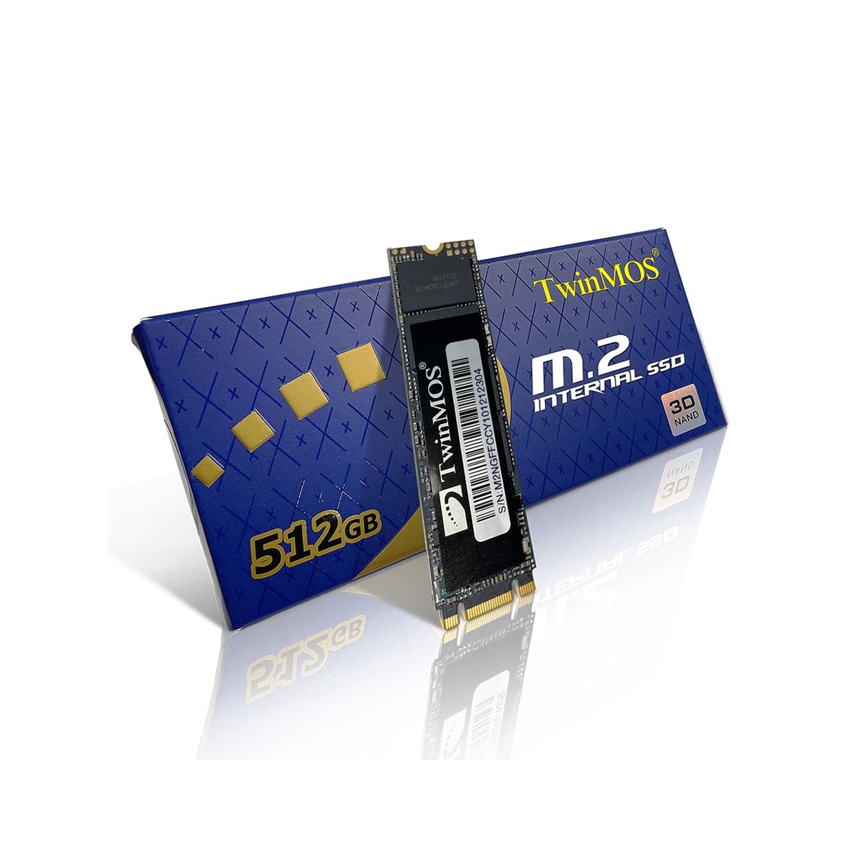 Twınmos 512GB 580/550MB/s 4mm M.2 2280 Sata 3.0 Ssd NGFFFGBM2280 3D-NAND
