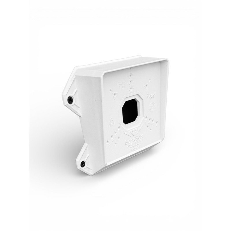 Cambox Backbox Avp ID-101 Junctıon Box Kare Buat Beyaz Renk