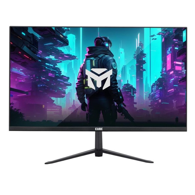 23.8 Cube PF-24P180F05 Ips 0.5MS 180HZ Hdmı Dp Usb Fhd 1920X1080 Sıyah Vesa Gamıng Sıfır Olu Pıxel