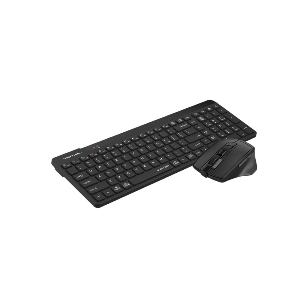 A4 Tech FG2400 AIR2 Siyah Fstyler 2.4Ghz Mini Kablosuz Türkçe Q Sessiz Klavye Mouse Set