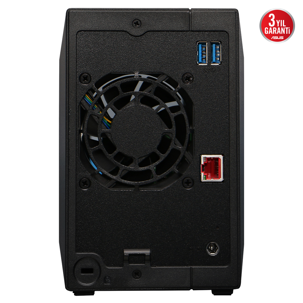 Asustor AS3302T V2 2Gb DDR4 Ram 2 Yuvalı (2x20TB Destek) 1x2.5GbE Network 3xUSB 3.2 Tower Nas (yedekleme) Cihazı