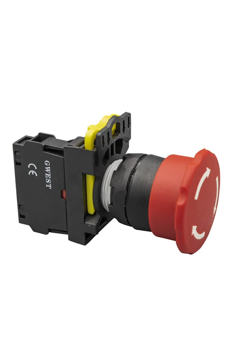 Gwest A5-01zs Q 40mm Serisi Kalıcı Mantar Acil Stop Buton