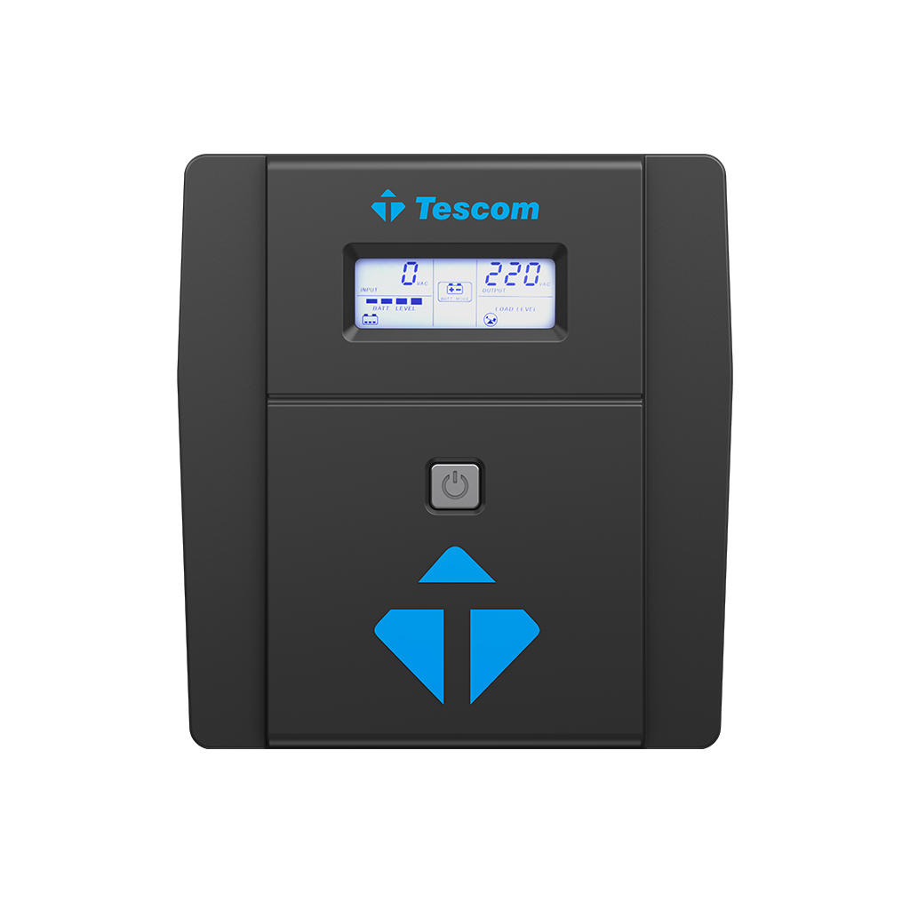 Tescom Leoap 1000VA Line Interactive Ups (900020312) (2x7A Akü)